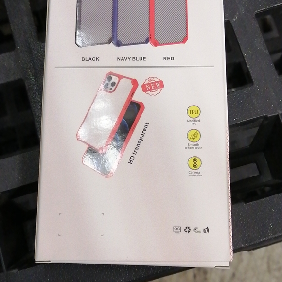 New iPhone 13, 13 mini, 13 pro, 13 pro max shackproof case blue red black - Picture 2 of 5